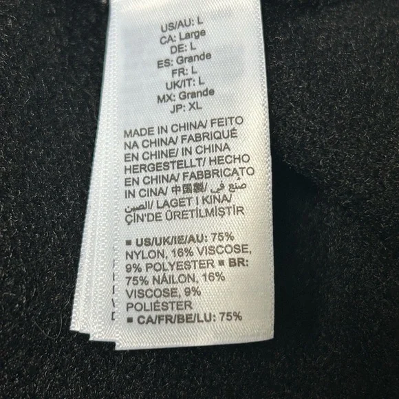 🔥🆕🔥 The Drop Black Open-Front Cardigan - Size Large - Picture 6 of 8